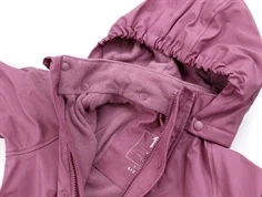 CeLaVi mellow mauve regndragt med fleecefoer